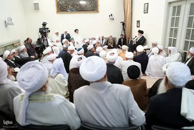 دیدار جمعی از علما، امامان جمعه و مدیران مدارس علمیه اهل سنت سراسر کشور