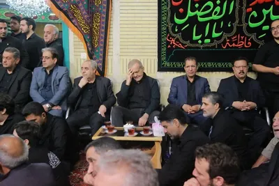 حضور رئیس جمهور در آیین‌های عاشورایی تبریز