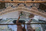 بازدید اصحاب رسانه از پروژه‌های عمرانی حرم مطهر رضوی
