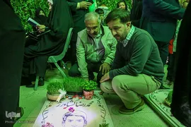 تحویل سال نو در حرم شاهچراغ(ع)