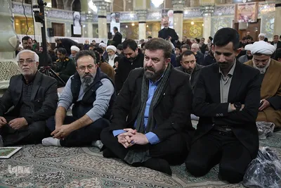 مراسم یادبود آیت‌الله سید محمد شاهچراغی در قم