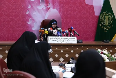 نشست خبری هفته زن