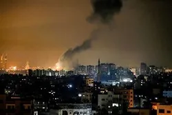 Zionist Regime Conducts Airstrikes on Gaza