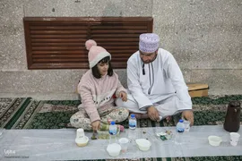توزیع افطاری در شب میلاد امام حسن مجتبی(ع)