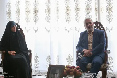 دیدار با خانواده شهید ارغوانی