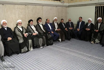 دیدار رئیس و مسئولان قوه قضائیه با رهبرانقلاب