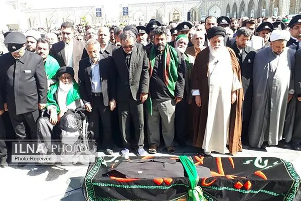 پیکر سیدرضا مؤید به خاک سپرده شد