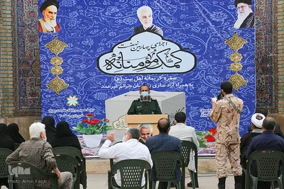توزیع بسته معیشتی در مسجد نصیرالملک شیراز
