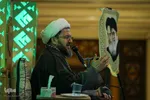 حال و هوای حرم شاهچراغ(ع) در شب نیمه شعبان‎