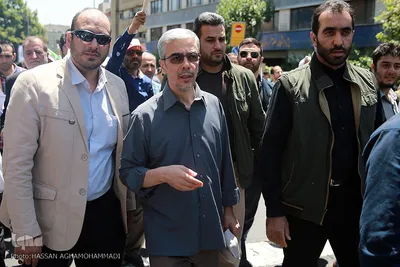حضور سرلشگر باقری، رییس ستاد کل نیروهای مسلح در راهپیمایی روز قدس