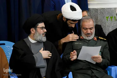مراسم چهلمین روز شهادت سرداران مقاومت در قم