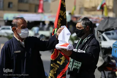 پیاده روی و عزاداری جاماندگان اربعین حسینی - شیراز