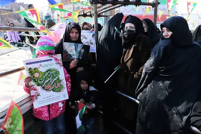راهپیمایی 22 بهمن تبریز