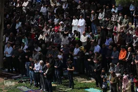 اولین نماز جمعه مسجدالاقصی در ماه مبارک رمضان
