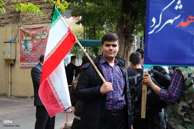 راهپیمایی 13 آبان در شهرکرد