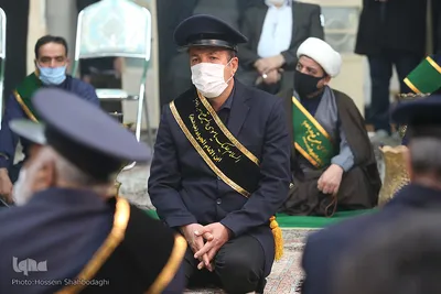آیین غباررویی ضریح امامزاده موسی مبرقع