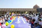 تجمع کودکان اصفهانی در حمایت از کودکان غزه