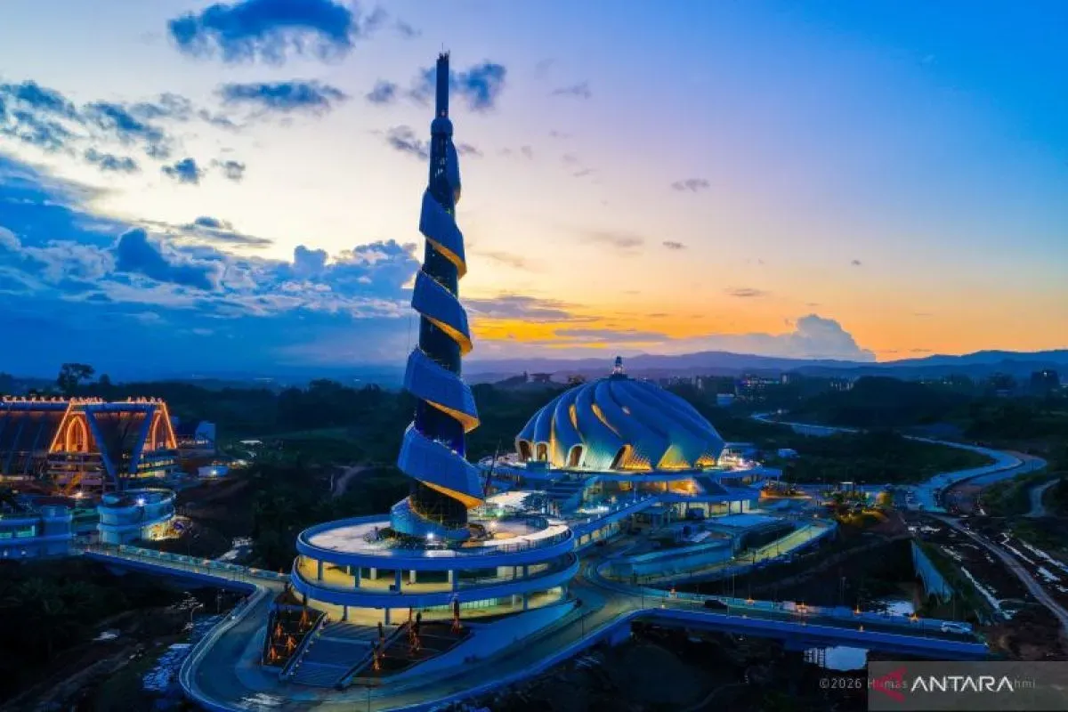 Mesquita na Futura Capital da Indonésia se Prepara para o Primeiro Ramadã