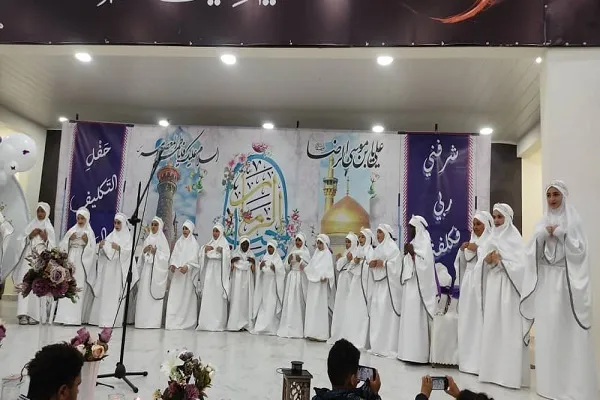 جشن تکلیف دختران در مسجد «رسول اکرم(ص)» زامبیا + عکس و فیلم