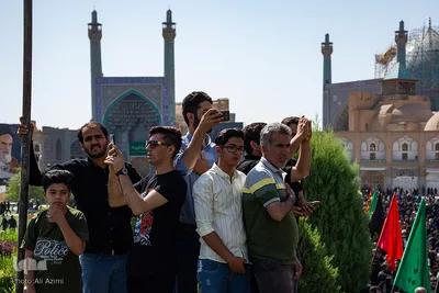 ⁨عزاداری روز عاشورا در اصفهان⁩