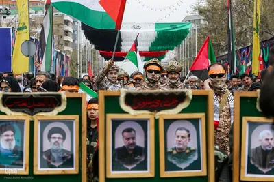 راهپیمایی روز قدس در تهران
