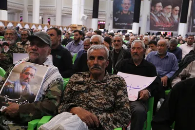 مراسم گرامیداشت نخستین سالگرد شهادت سردار سرلشکر پاسدار غلامحسین غیب‌پرور در شیراز