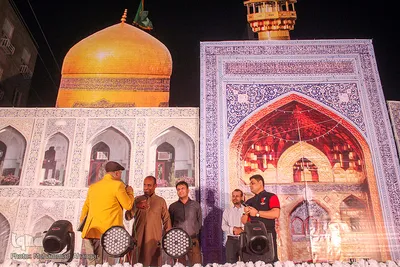 جشن خیابانی ولادت امام رضا(ع) در اهواز