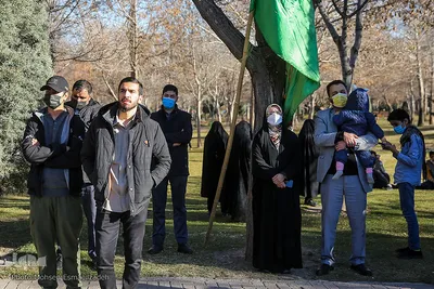 تشییع و خاکسپاری پیکر ۲ شهید گمنام دفاع مقدس در مشهد
