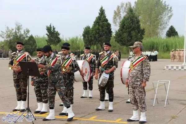 آیین صبحگاه مشترک نیروهای مسلح شهرستان بابلسر