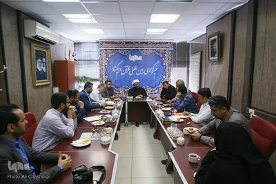 بازدید هادی مزینانی، رئیس مرکز فرهنگی خانواده ناجا از  سازمان قرآنی دانشگاهیان کشور