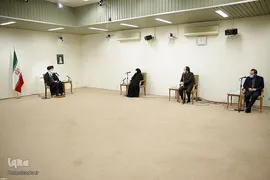 دیدار خانواده شهید فخری‌زاده با رهبر انقلاب