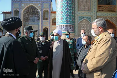 گلباران مزار شهید آیت الله دستغیب(ره) ـ شیراز