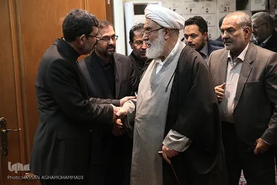 مراسم هفتمین روز درگذشت مرحوم آیت الله محمد واعظ زاده خراسانی