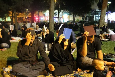 مراسم احیا شب بیست و سوم ماه رمضان در بیرجند