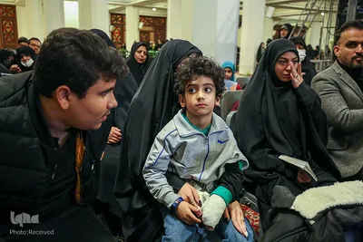 چهلمین مراسم سالگرد شهدا در شبستان امام خمینی