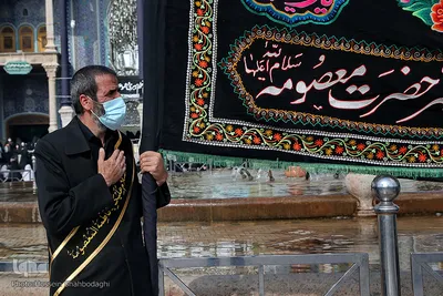Trauerprozession für Imam Rida (a.s.) durch die heilige Stadt Qom