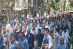 راهپیمایی جمعه خشم و نصر در اردبیل