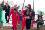 تعزیه ظهر عاشورا در امامزاده سیدابراهیم خمینی‌شهر