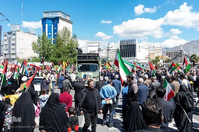 راهپیمایی روز قدس در کرج