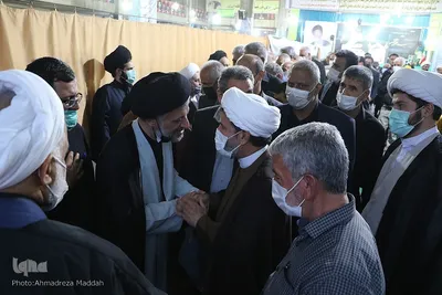 چهلمین روز درگذشت آیت‌الله فقیه در نی ریز فارس‎‎