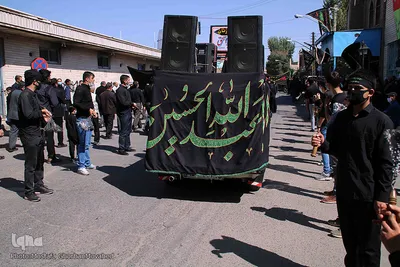 عزاداری تاسوعای حسینی در شهرستان اهر