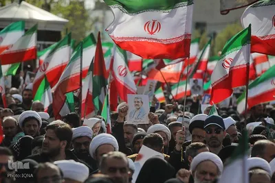 تشییع شهیدان علی و مرتضی لاریجانی در قم
