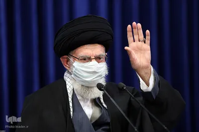 ارتباط تصویری رهبر انقلاب با جمعی از مردم آذربایجان شرقی