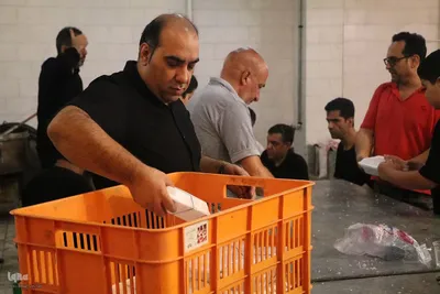 عزاداری هیئت های مذهبی در محله پنبه کاران یزد‎