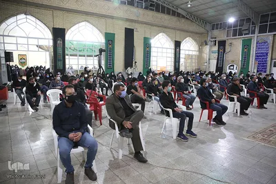 مراسم عزاداری شب اربعین حسینی در هیئت رسانه شیراز