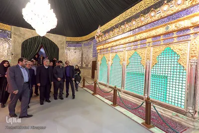 بازدید سیدحمیدرضا طیبی، رییس جهاددانشگاهی از نمایشگاه ملی دستاوردهای انقلاب اسلامی و دفاع مقدس
