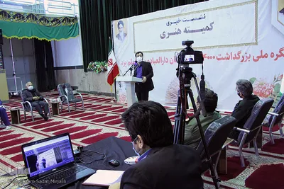 نشست خبری کمیته هنری کنگره چهار هزار شهید استان یزد‎