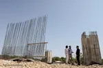روند ساخت باغ موزه دفاع مقدس خوزستان در اهواز