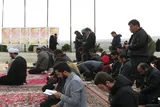 اقامه نماز استغاثه امام زمان(عج) در قزوین به روایت تصویر