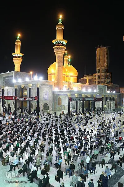 عزاداری شب اول محرم در کاظمین